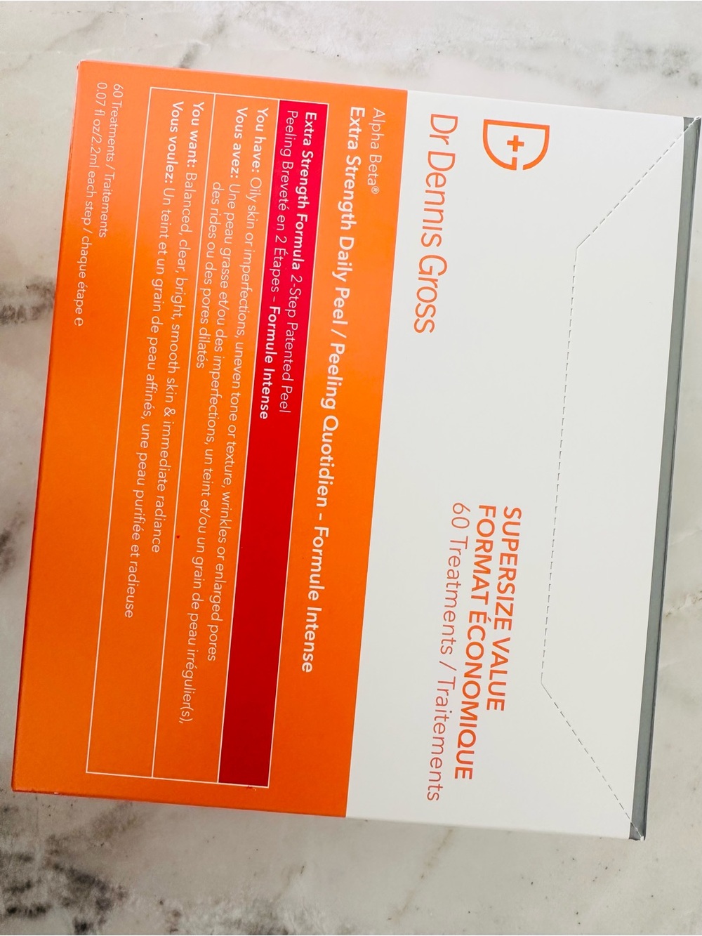 Dr. Dennis Gross Orange Supersize Daily Peel - 60 Treatments